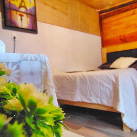 Cabaña tipo habitación con Palapa para 2 y 4 personas Zacatlán Exterior foto