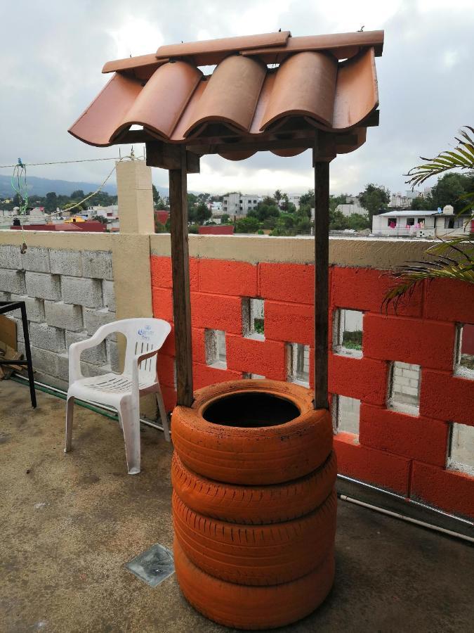Cabaña tipo habitación con Palapa para 2 y 4 personas Zacatlán Exterior foto