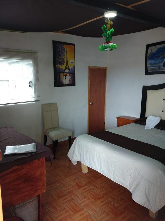 Cabaña tipo habitación con Palapa para 2 y 4 personas Zacatlán Exterior foto