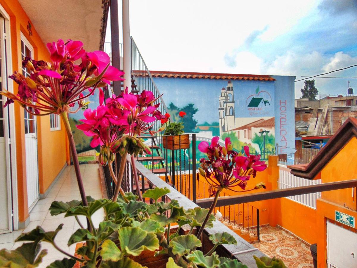 Cabaña tipo habitación con Palapa para 2 y 4 personas Zacatlán Exterior foto